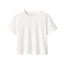 Women's Slub Yarn Crop T-Shirt