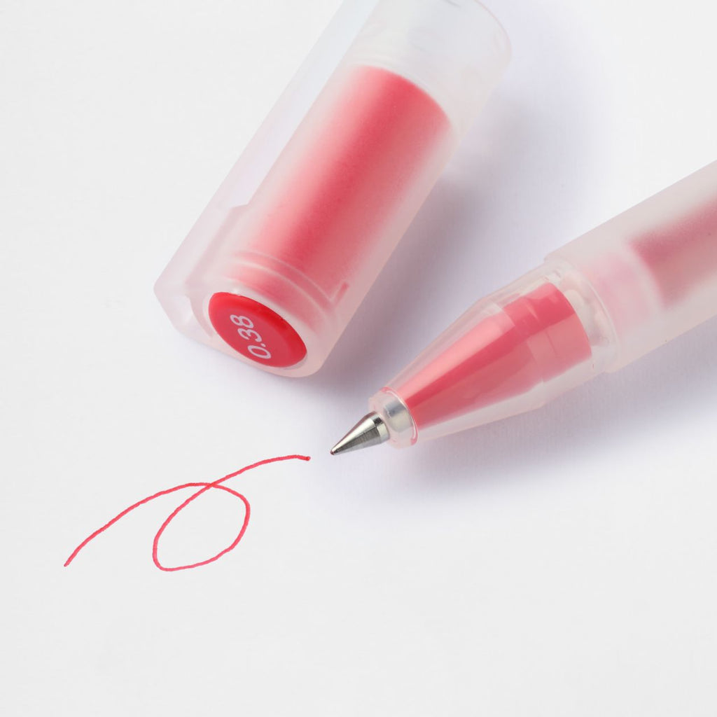 Gel Ink Ballpoint Cap Type Pen 0.38 mm