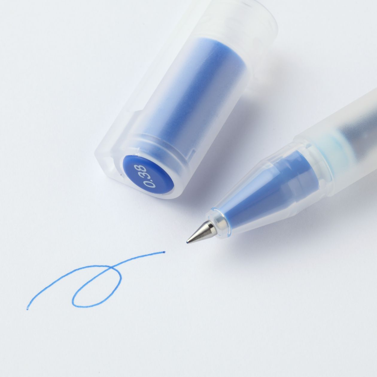 Gel Ink Ballpoint Cap Type Pen 0.38 mm