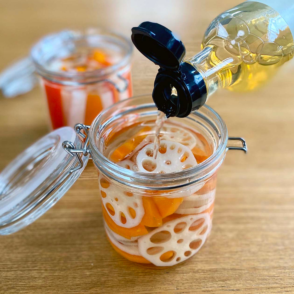 Soda Glass Storage Jar