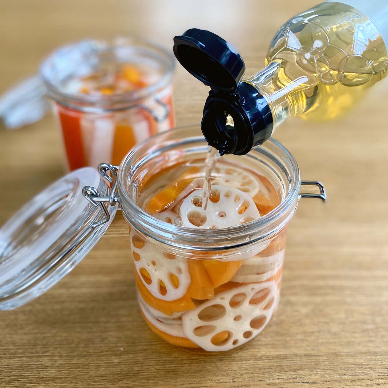 Soda Glass Storage Jar