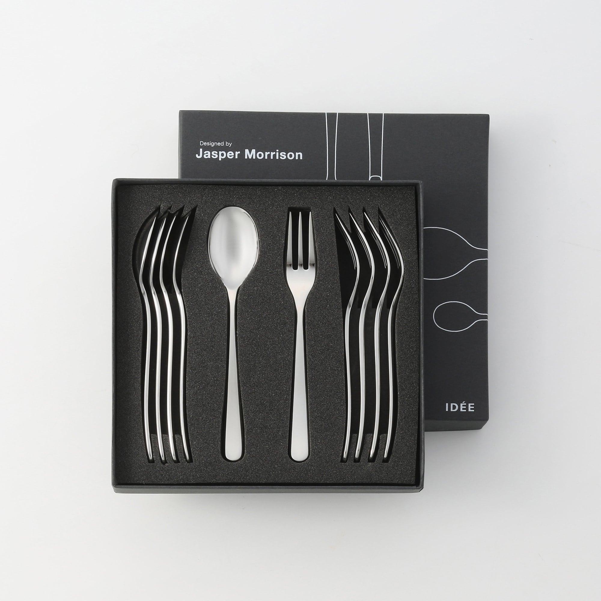 Jasper Morrison Tea Spoon/Cake Fork 10 Piece Set