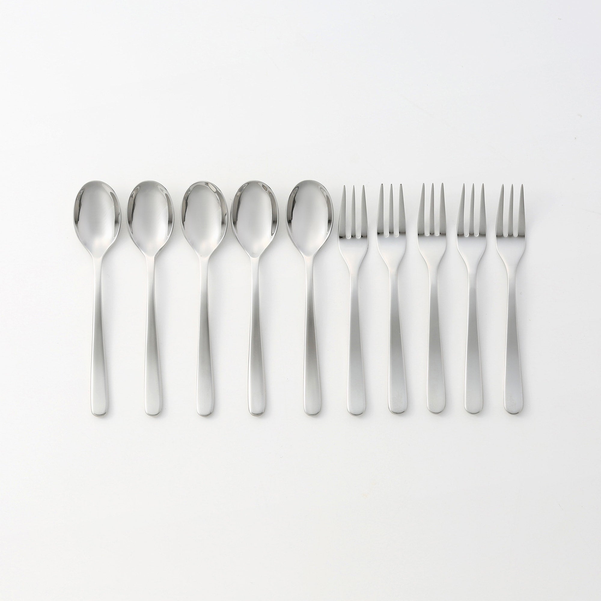 Jasper Morrison Tea Spoon/Cake Fork 10 Piece Set