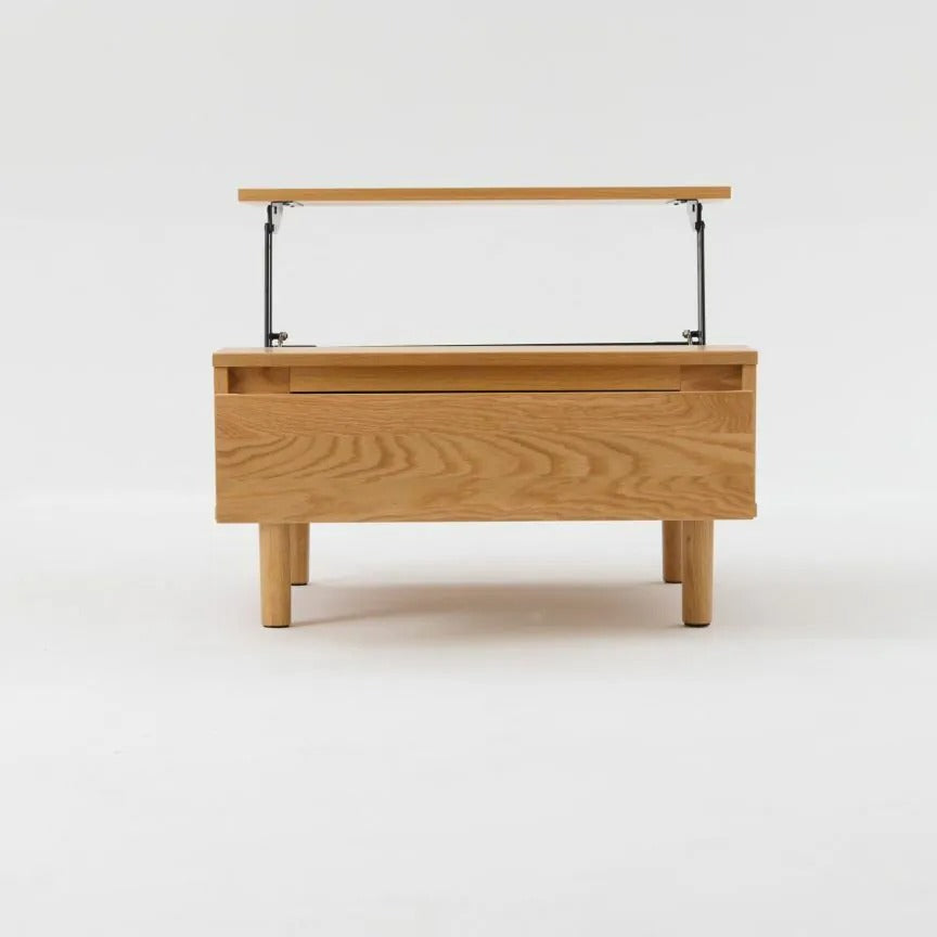 Oak Low Table with Lift Top