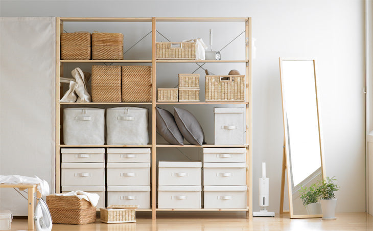 Pine Shelf Unit - Wide - Large