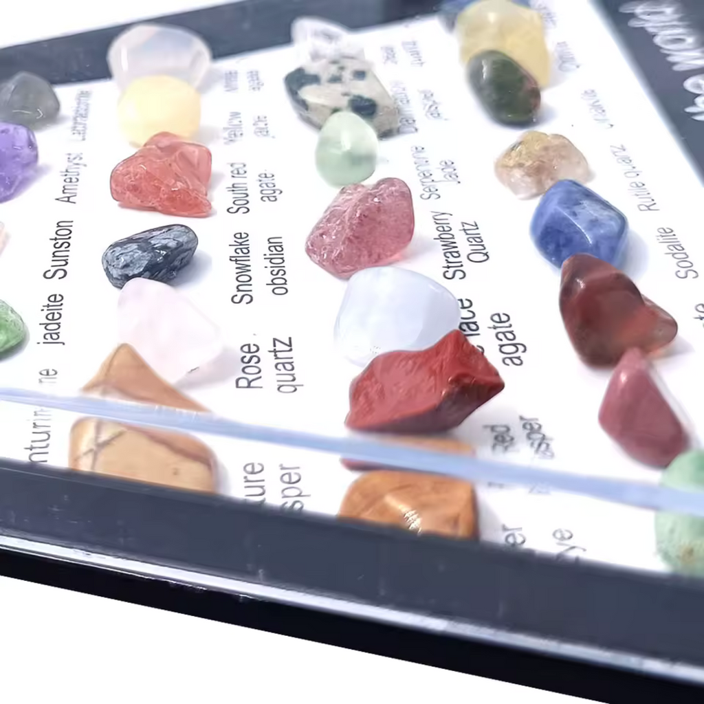 36 Healing Gemstone Collection - Manifest All Life Intentions