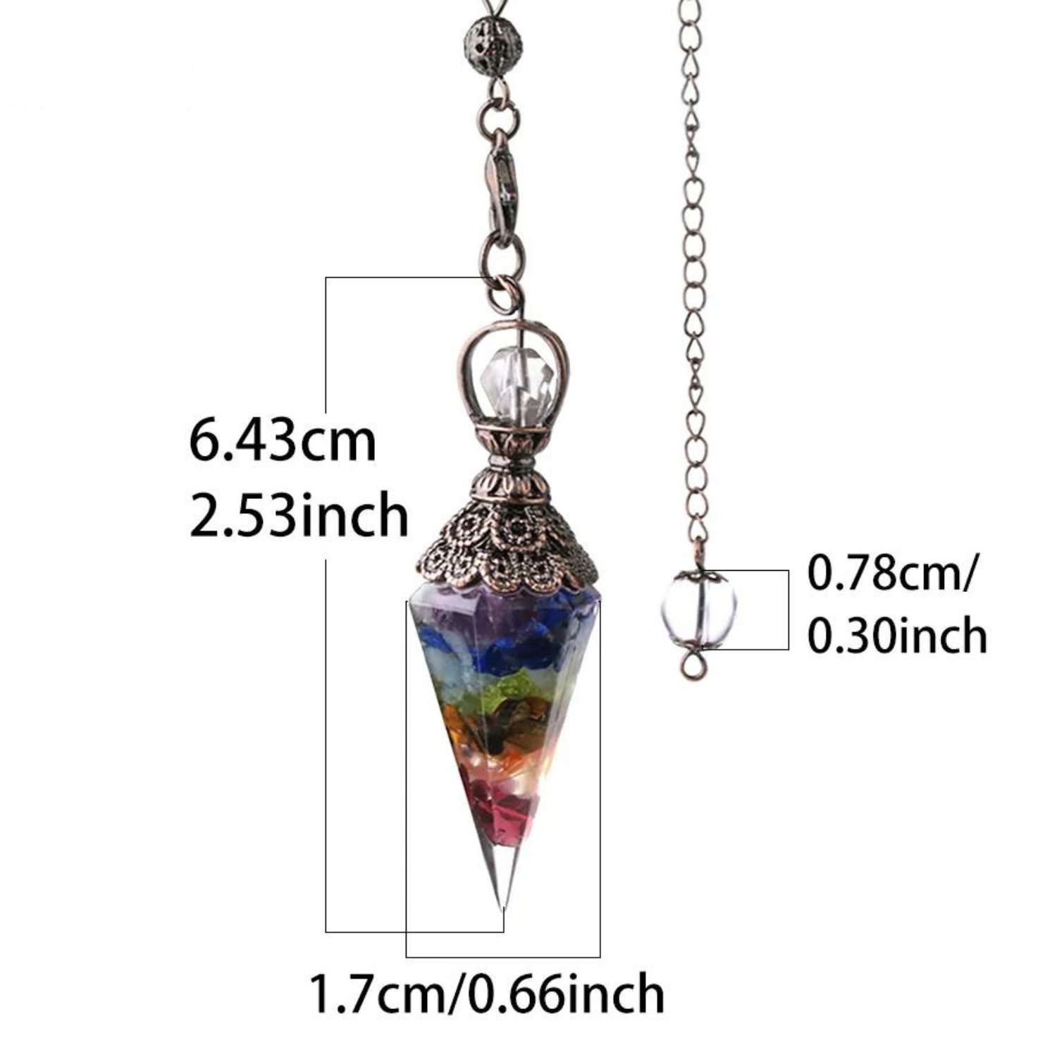 Illuminating Intuition Crystal Pendulum