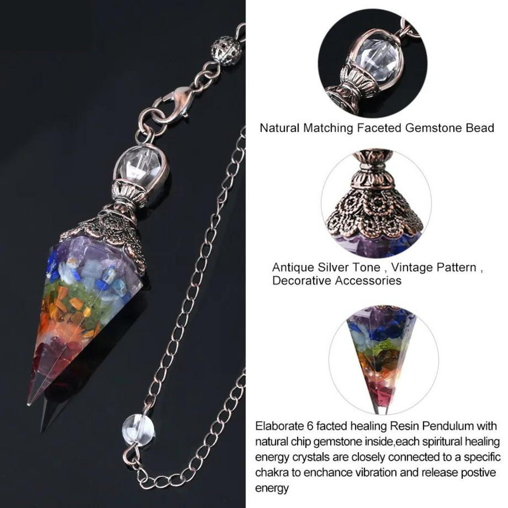 Illuminating Intuition Crystal Pendulum