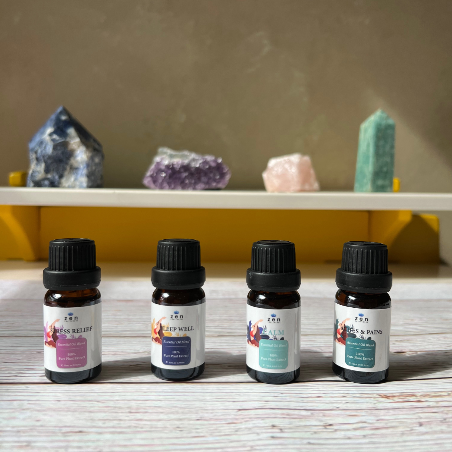 Chakra Healing Program: Monthly Crystal Jewelry & Essential Oils (Heart Chakra)