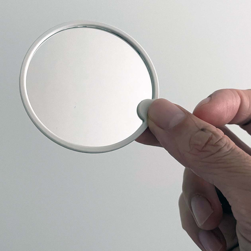 Styrene Round Compact Mirror