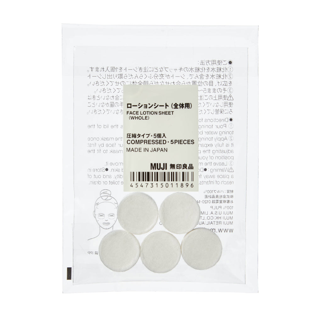 Compressed Facial Mask Sheets