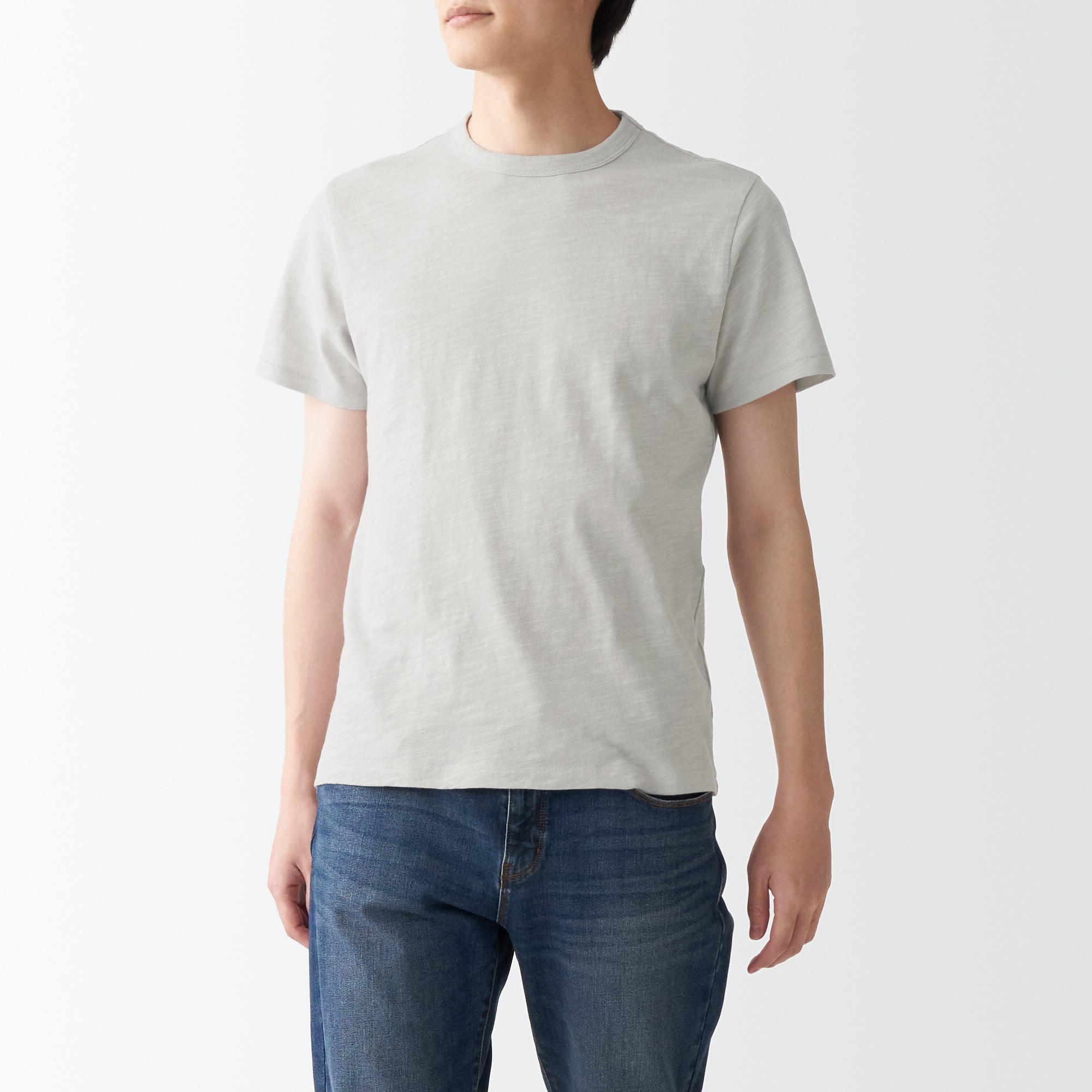 Men Slub Jersey Short Sleeve T-Shirt