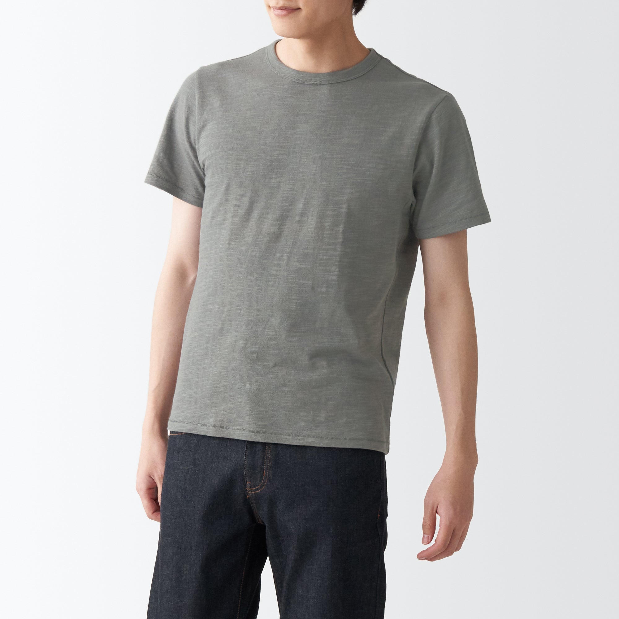 Men Slub Jersey Short Sleeve T-Shirt