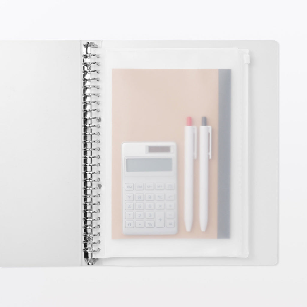 EVA Binder Case with Zipper B5 26 Holes