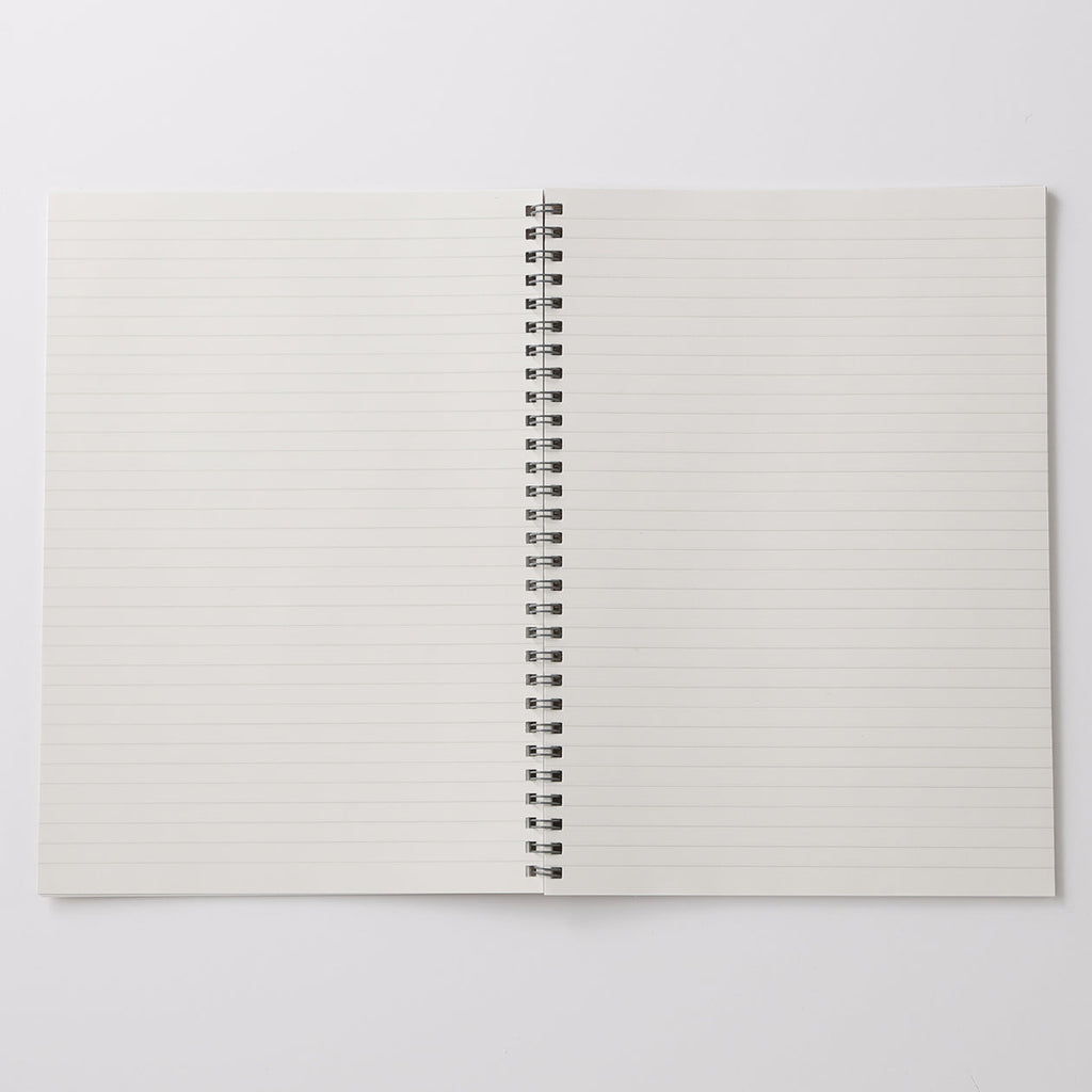 Planting Tree Paper Double Ringed Ruled Notebook 7 mm