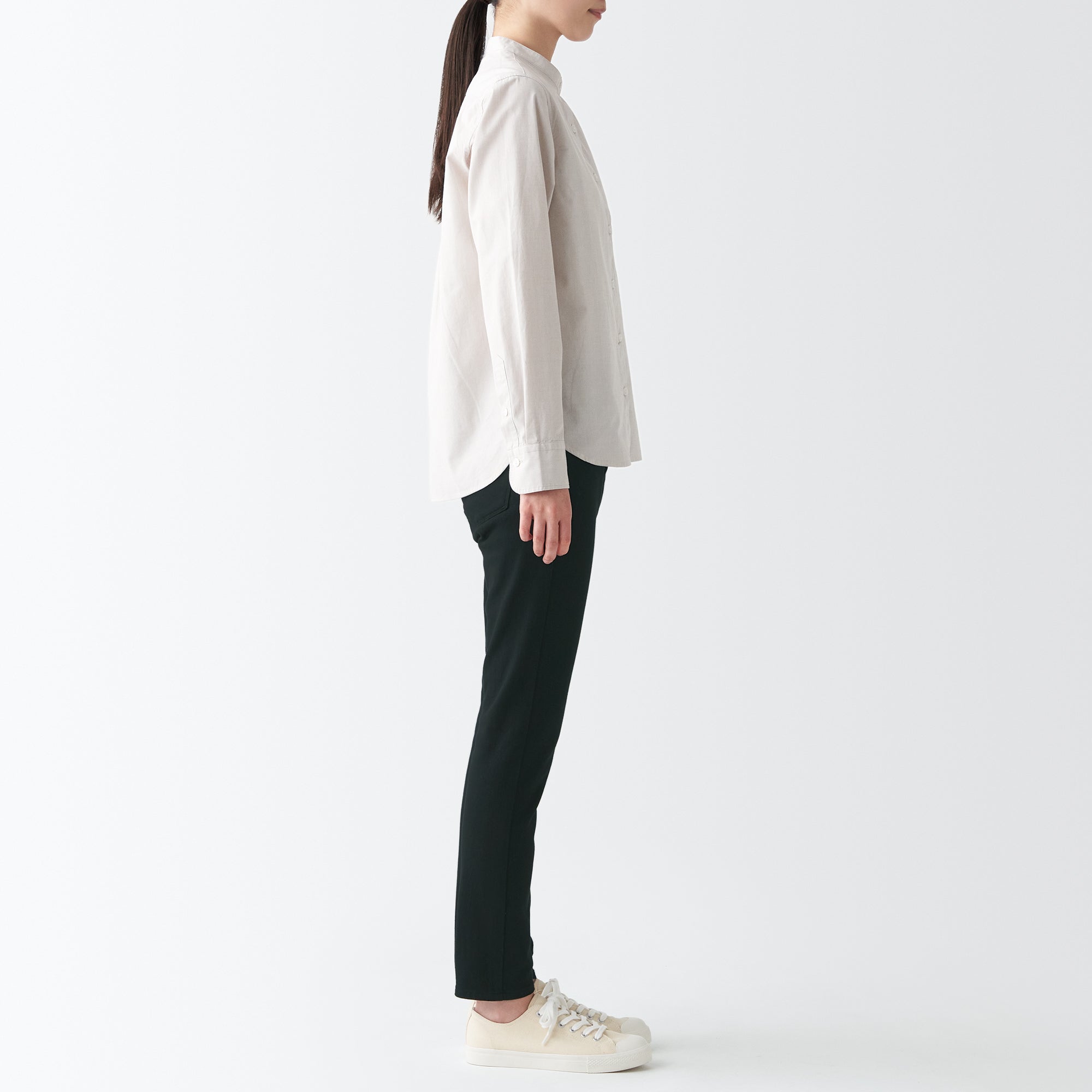 Women's 4 Way Stretch Denim Skinny Ankle Pants (L 28inch / 70cm)
