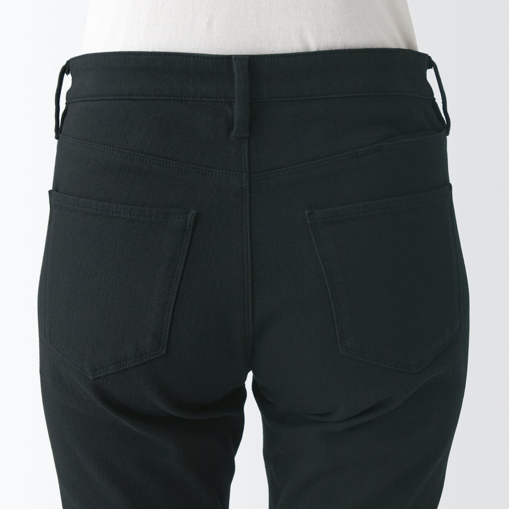 Women's 4 Way Stretch Denim Skinny Ankle Pants (L 28inch / 70cm)