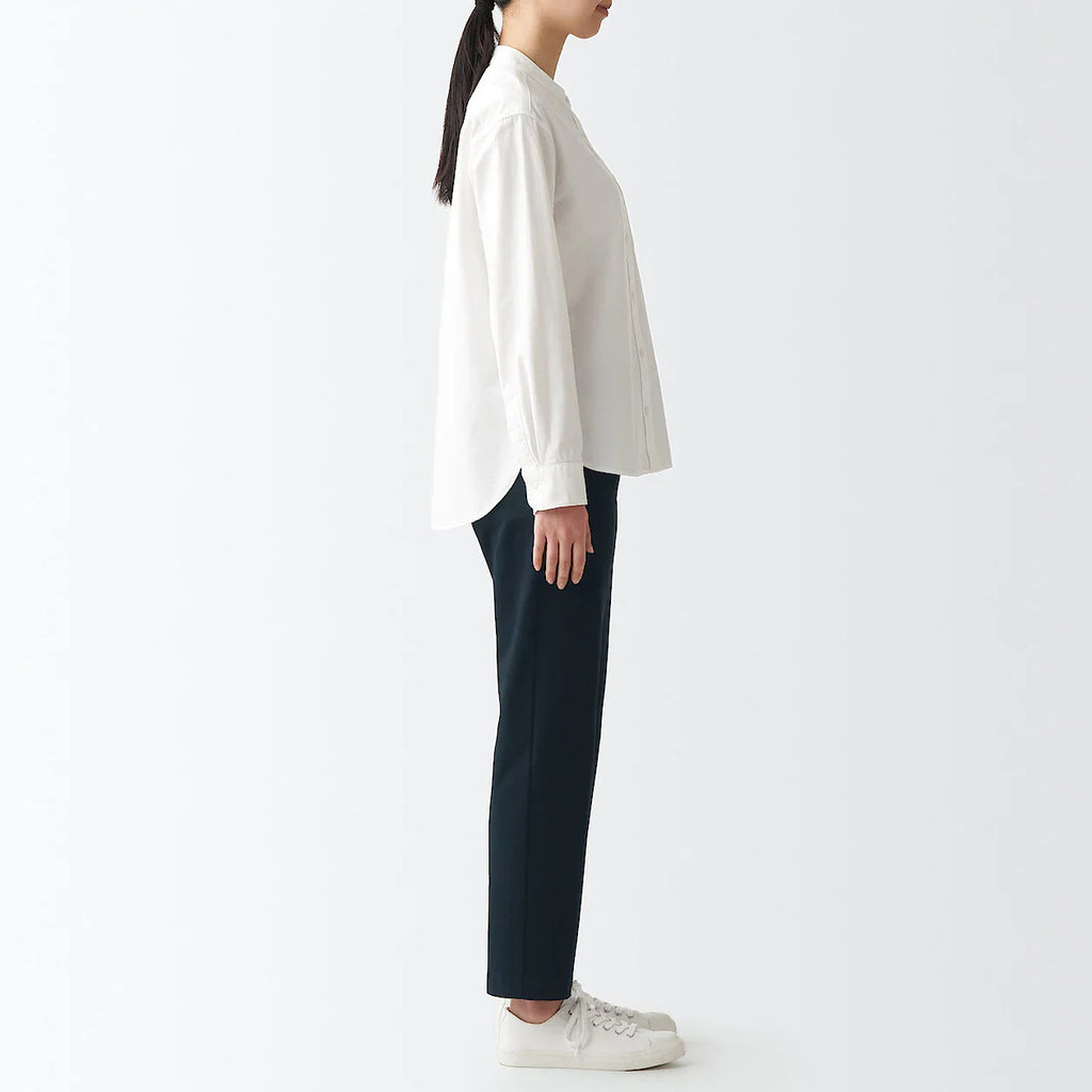 Women's 4-Way Stretch Chino Slim Tapered Pants (L 30inch / 75cm)
