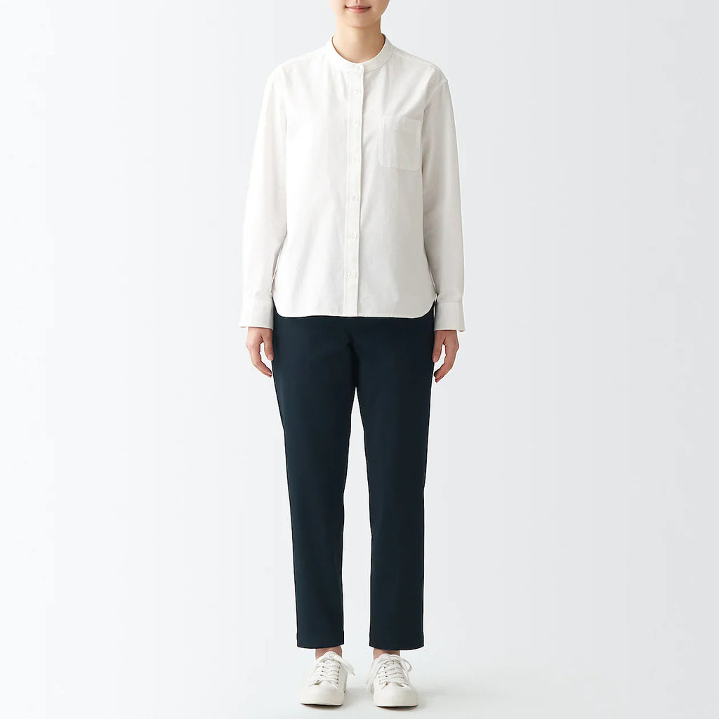 Women's 4-Way Stretch Chino Slim Tapered Pants (L 30inch / 75cm)