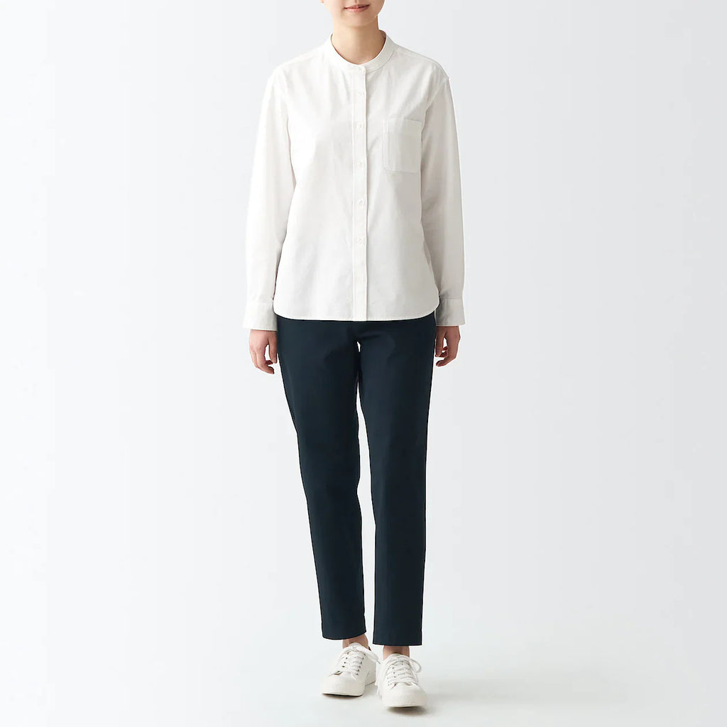 Women's 4-Way Stretch Chino Slim Tapered Pants (L 30inch / 75cm)