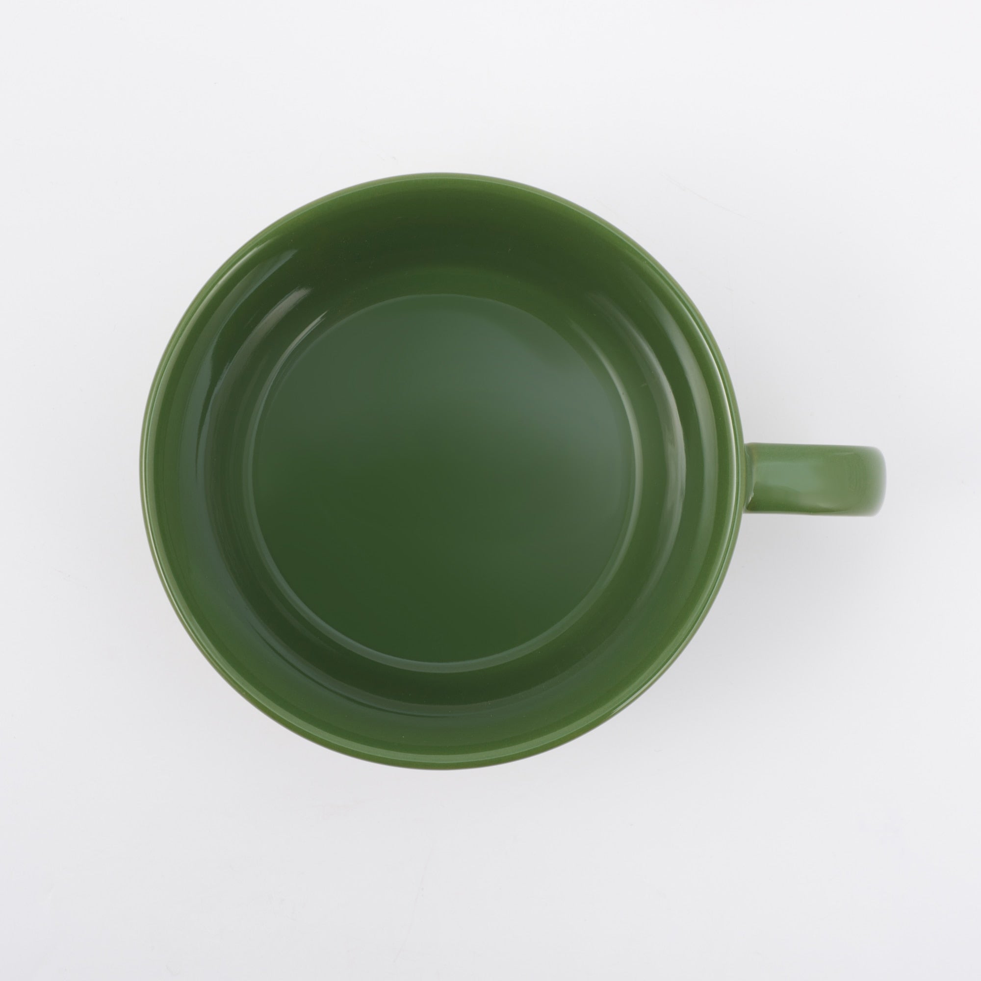 Stoneware Cereal Mug Cup - Green