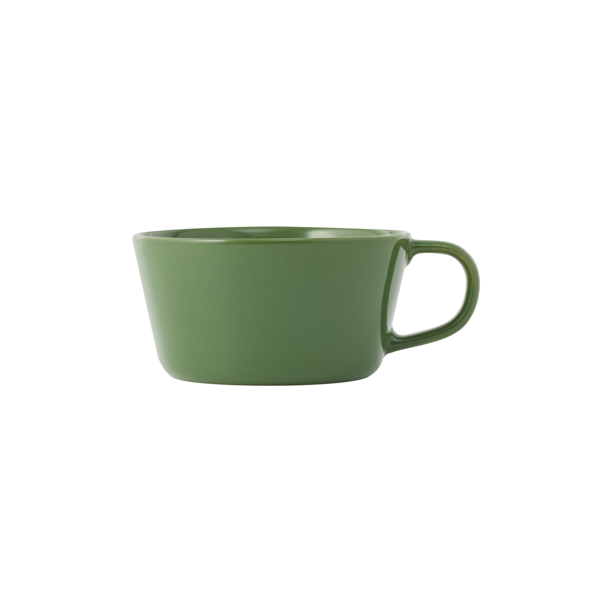 Stoneware Cereal Mug Cup - Green