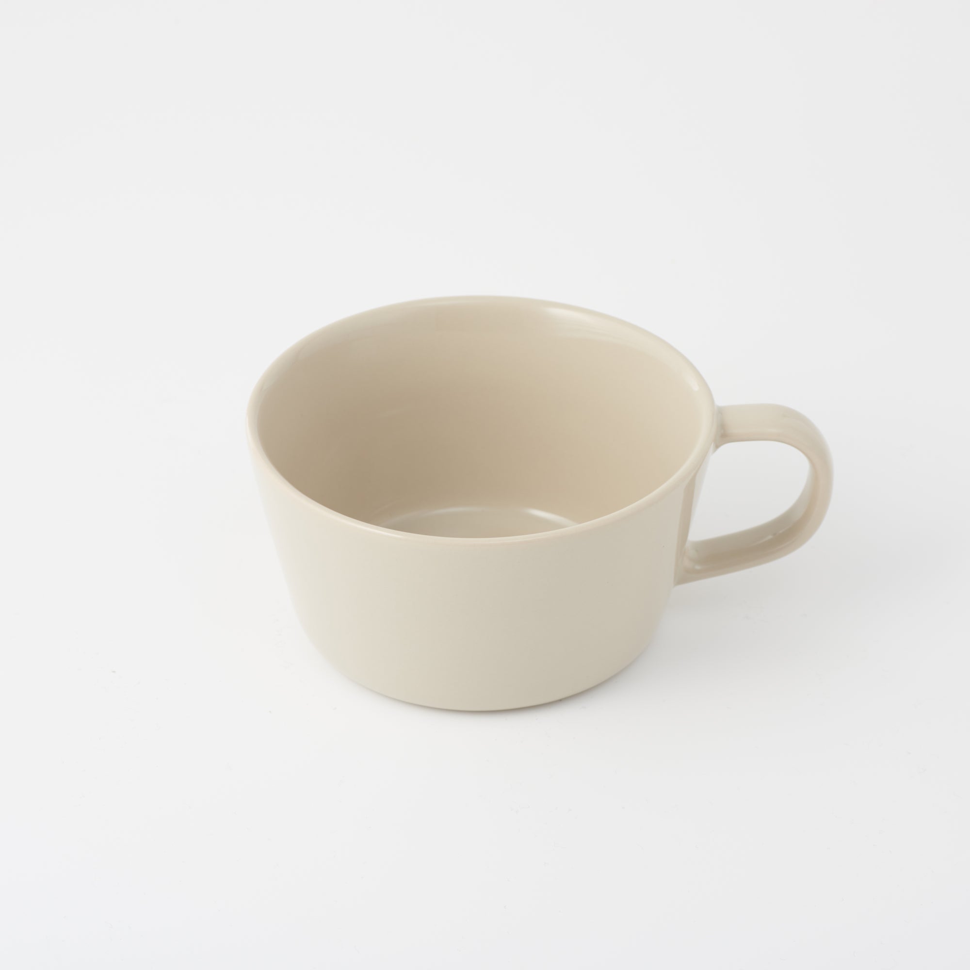 Stoneware Cereal Mug Cup - Gray Beige
