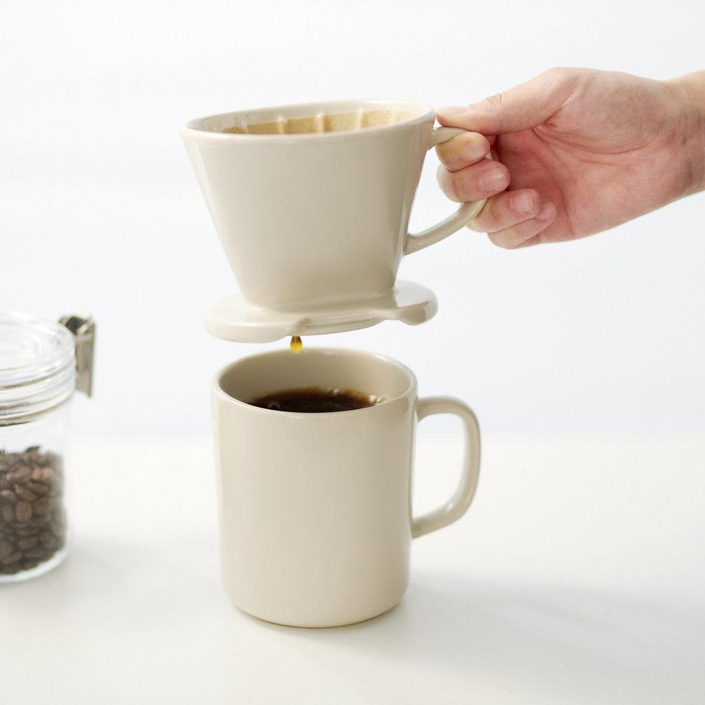 Stoneware Coffee Dripper - Green