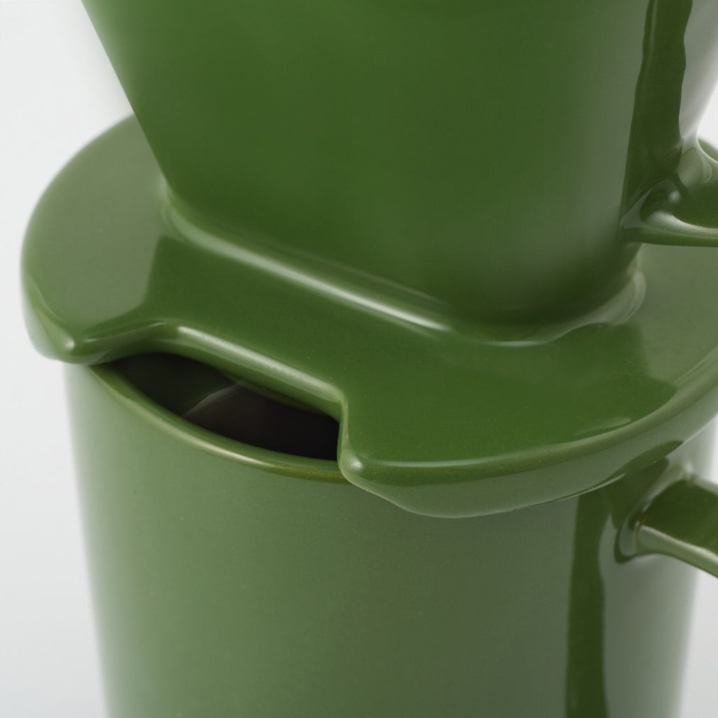 Stoneware Coffee Dripper - Green