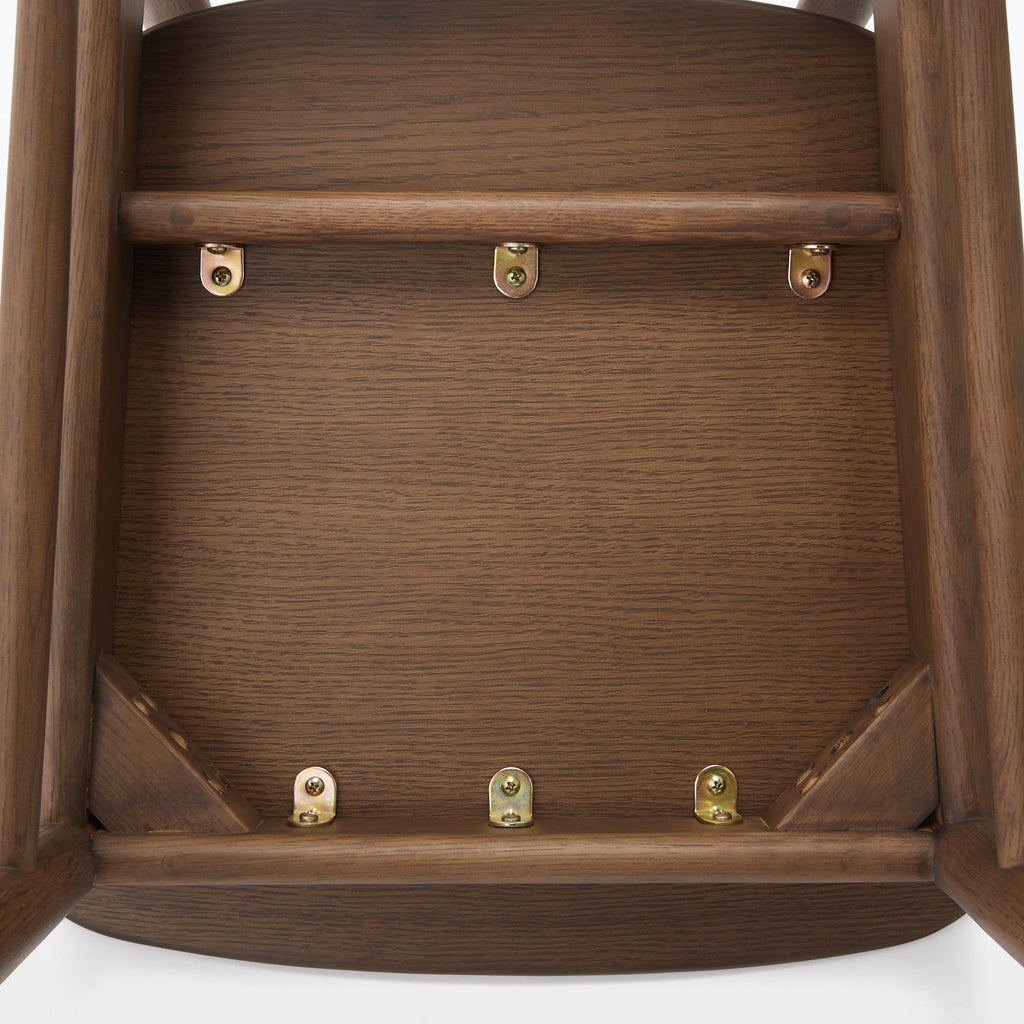 [HD] Round Chair - Oak - Brown