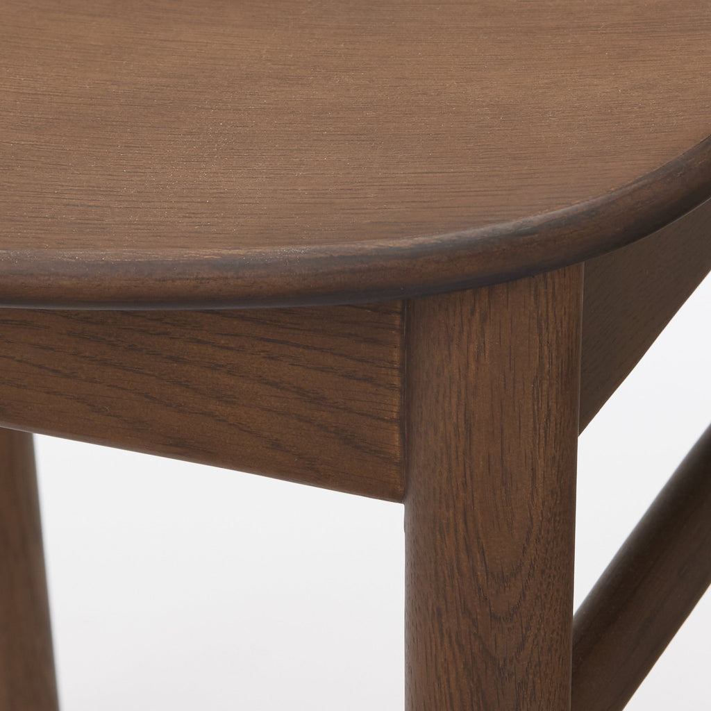 [HD] Round Chair - Oak - Brown