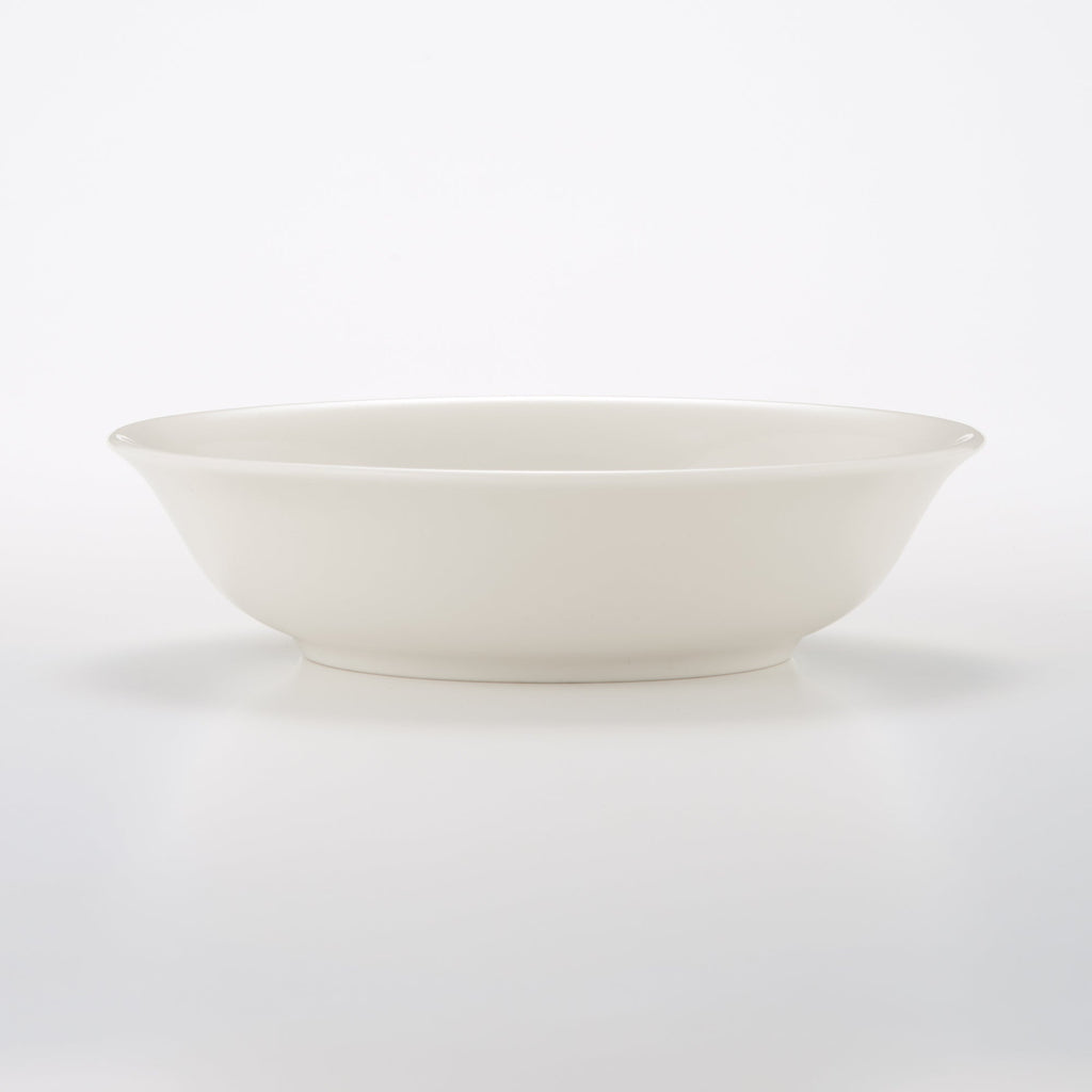 Beige Porcelain Deep Dish