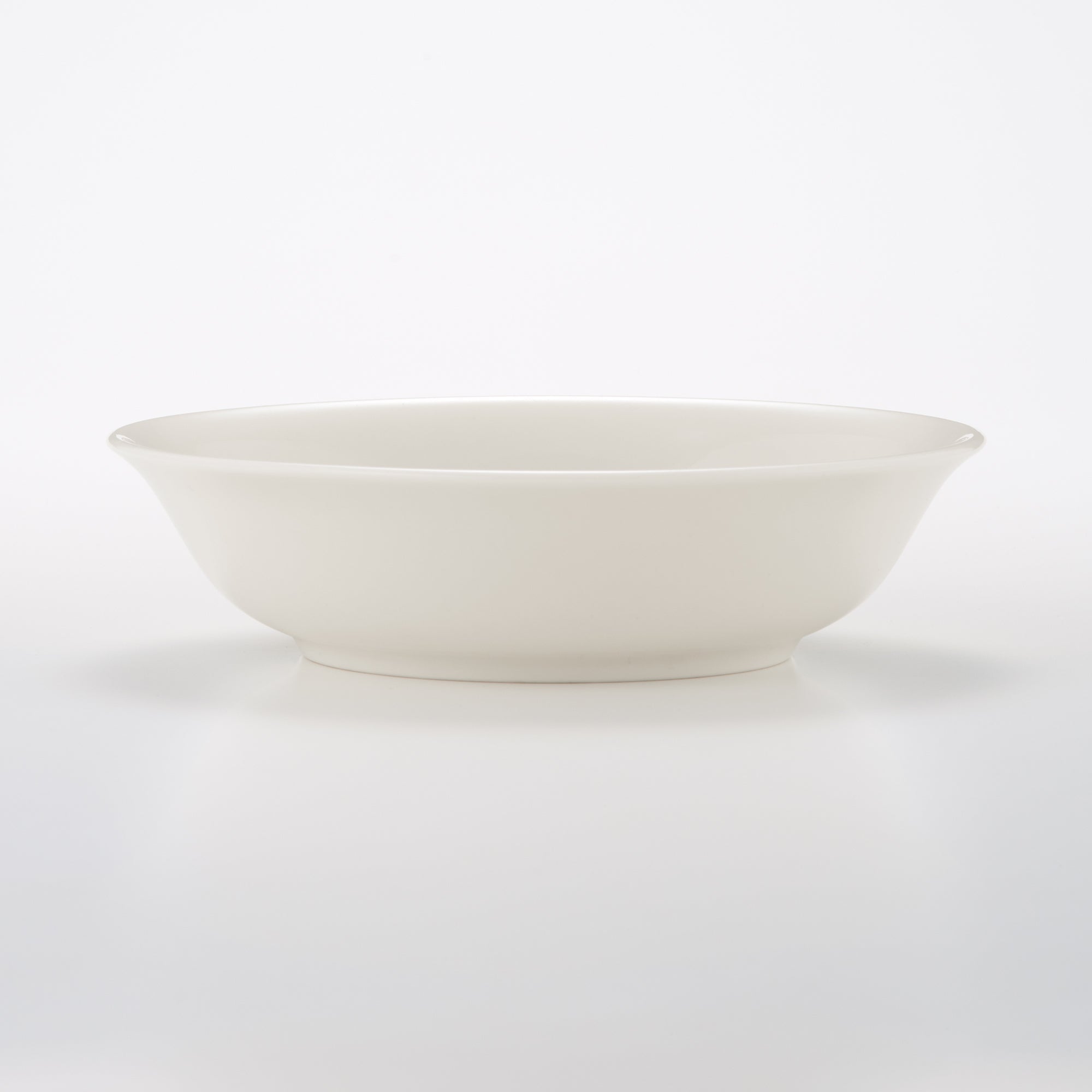 Beige Porcelain Deep Dish
