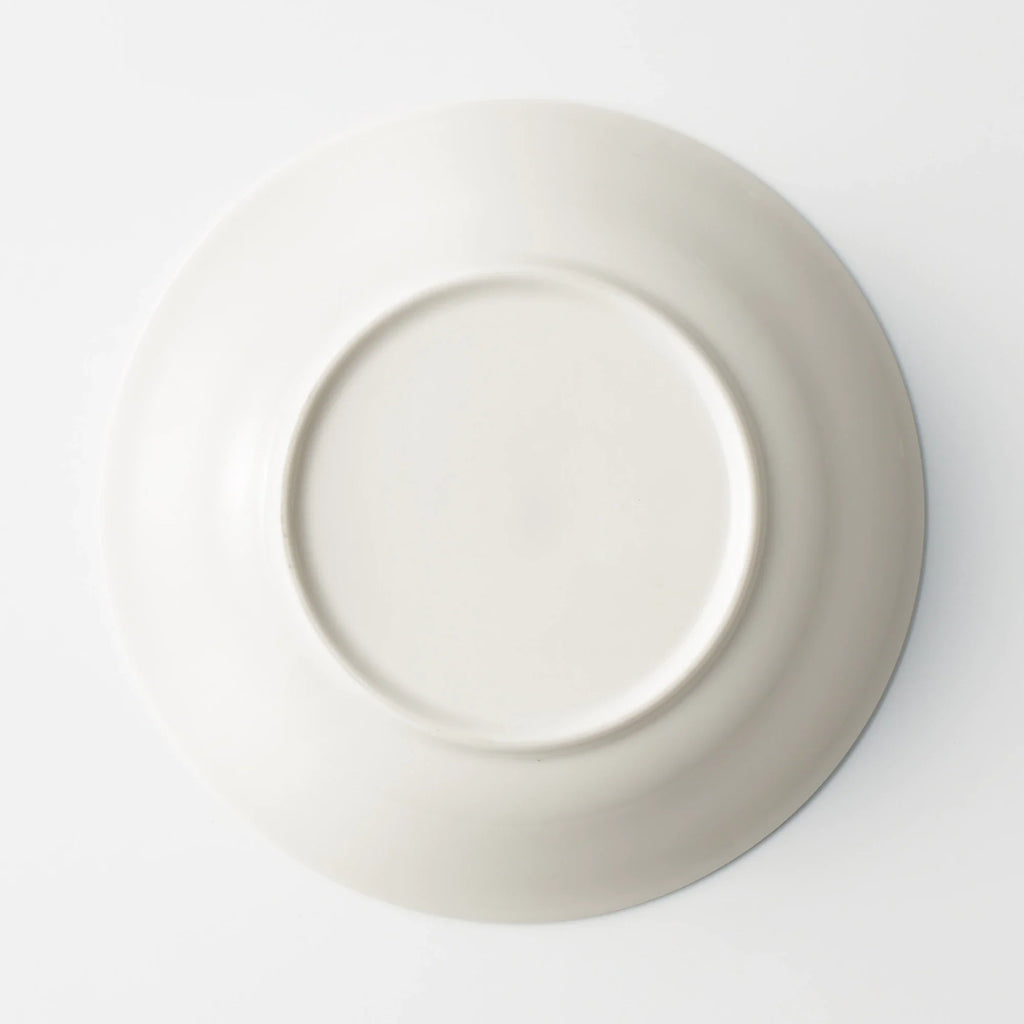 Beige Porcelain Deep Dish