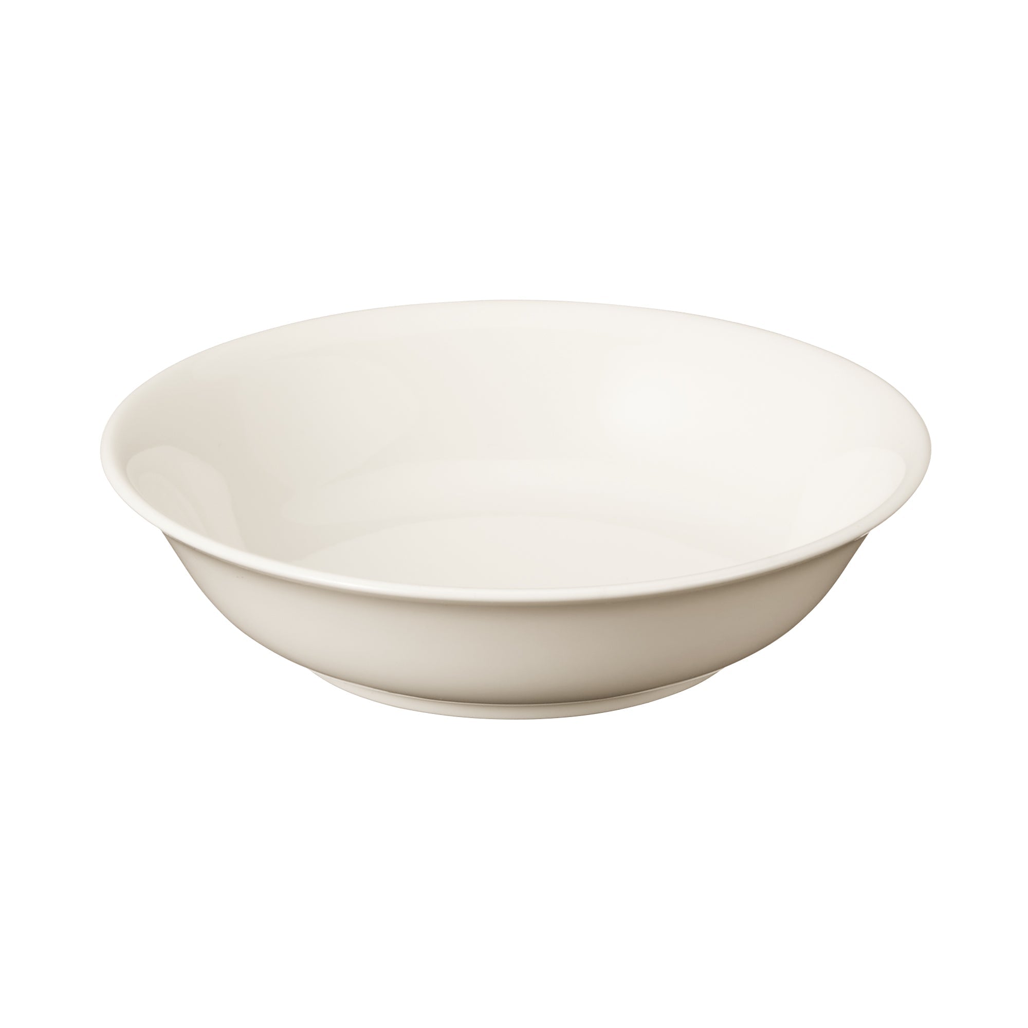 Beige Porcelain Deep Dish