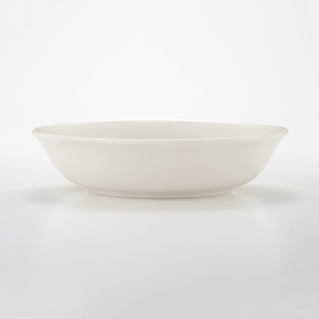 Beige Porcelain Deep Dish