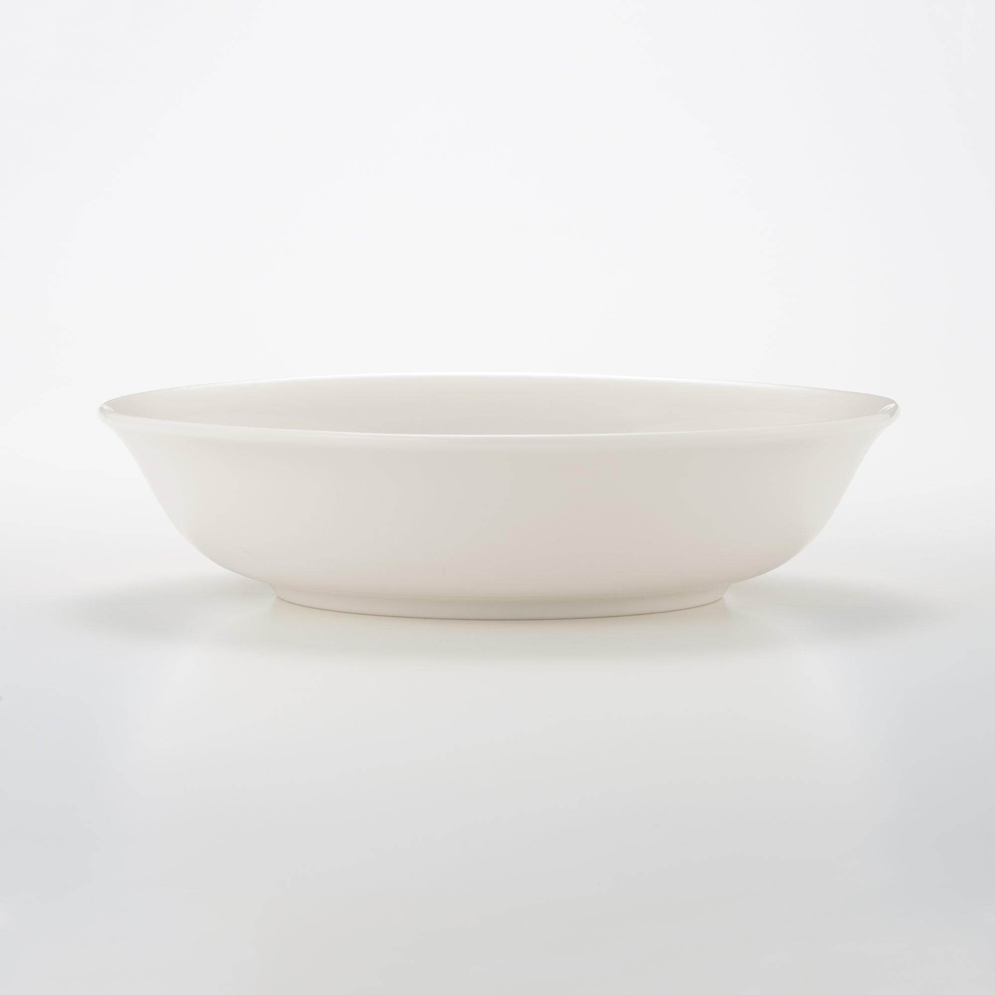 Beige Porcelain Deep Dish