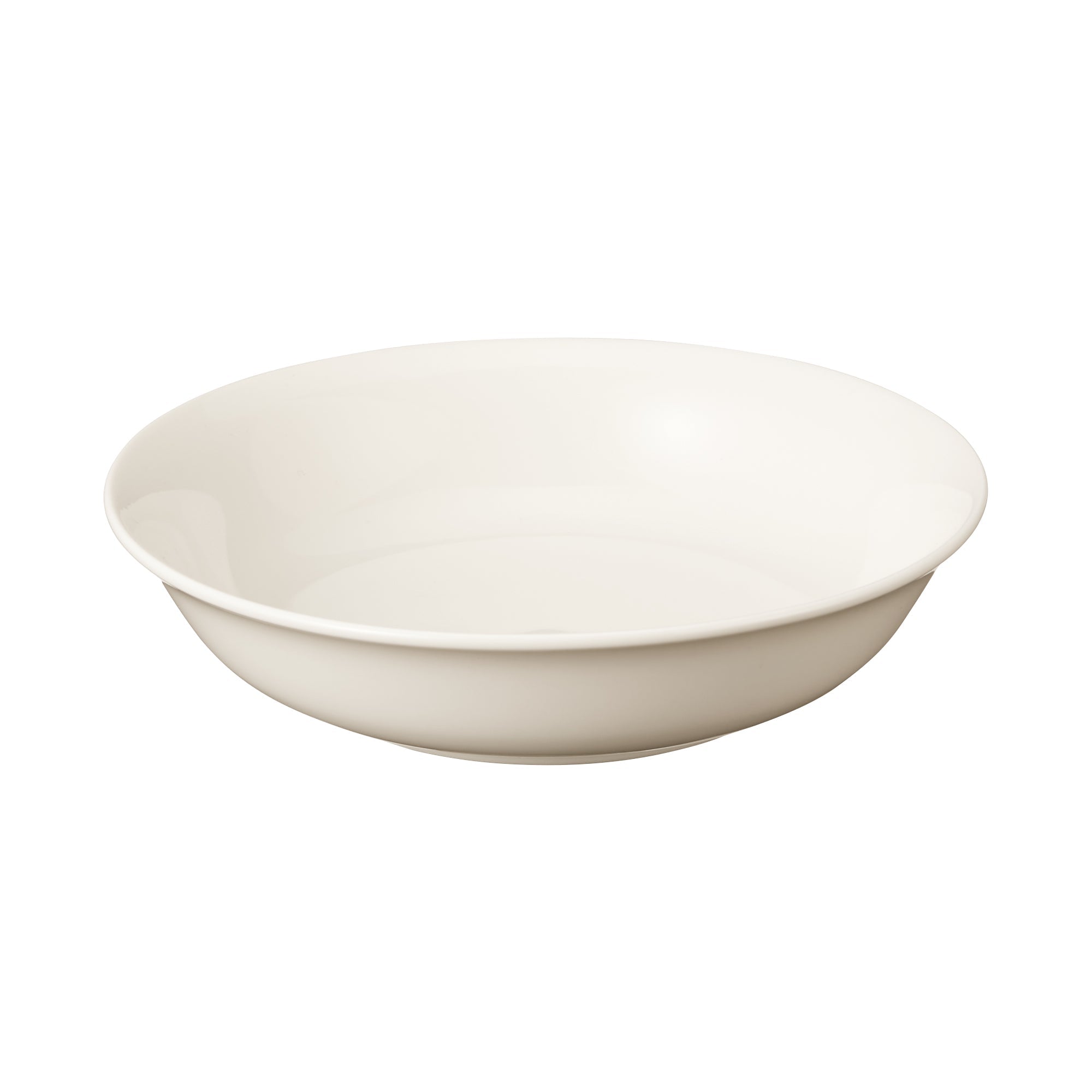 Beige Porcelain Deep Dish