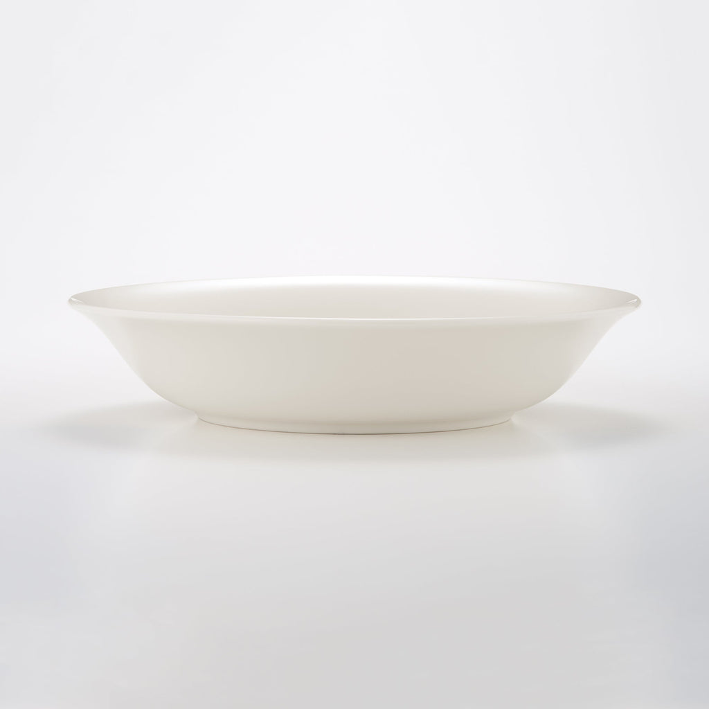 Beige Porcelain Deep Dish