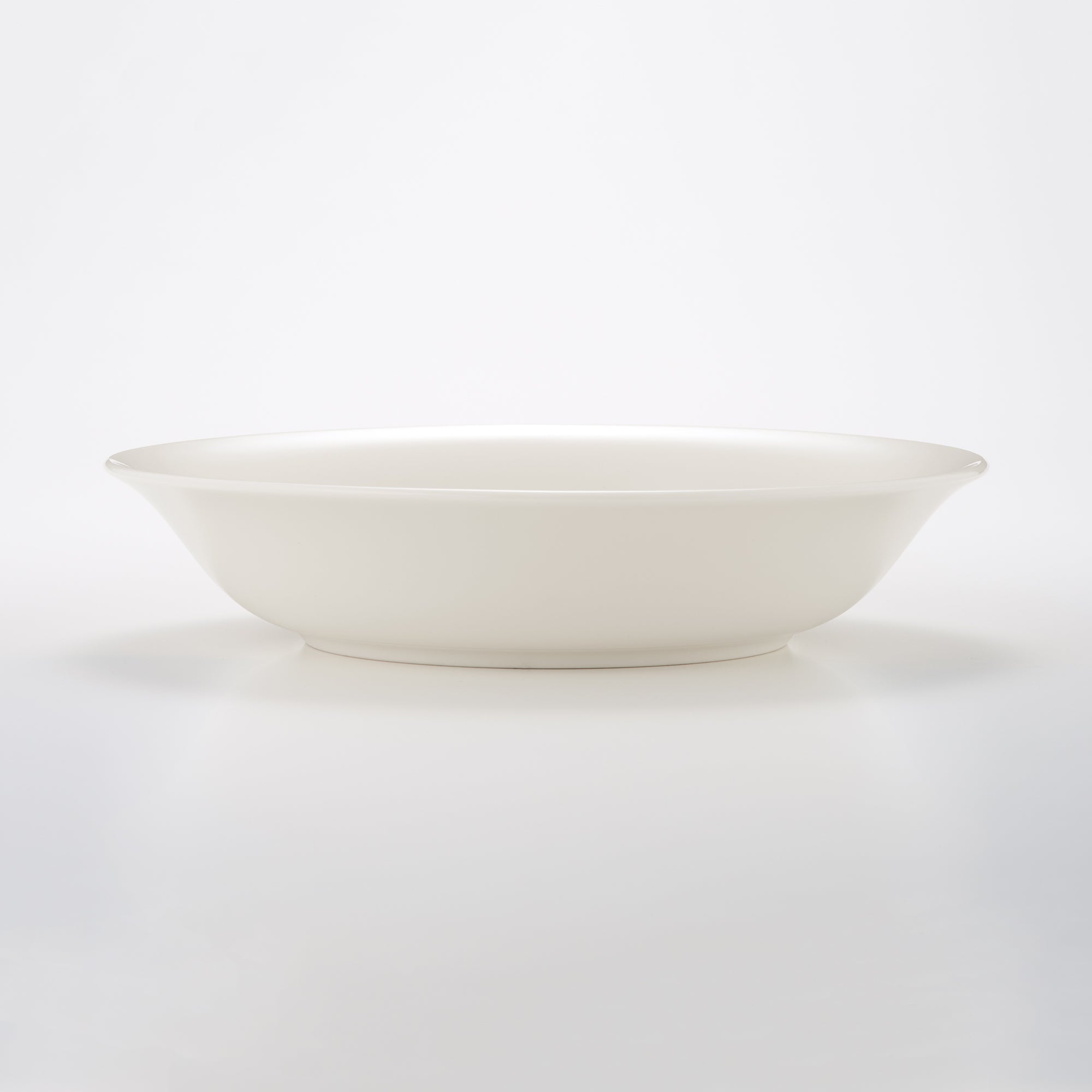 Beige Porcelain Deep Dish