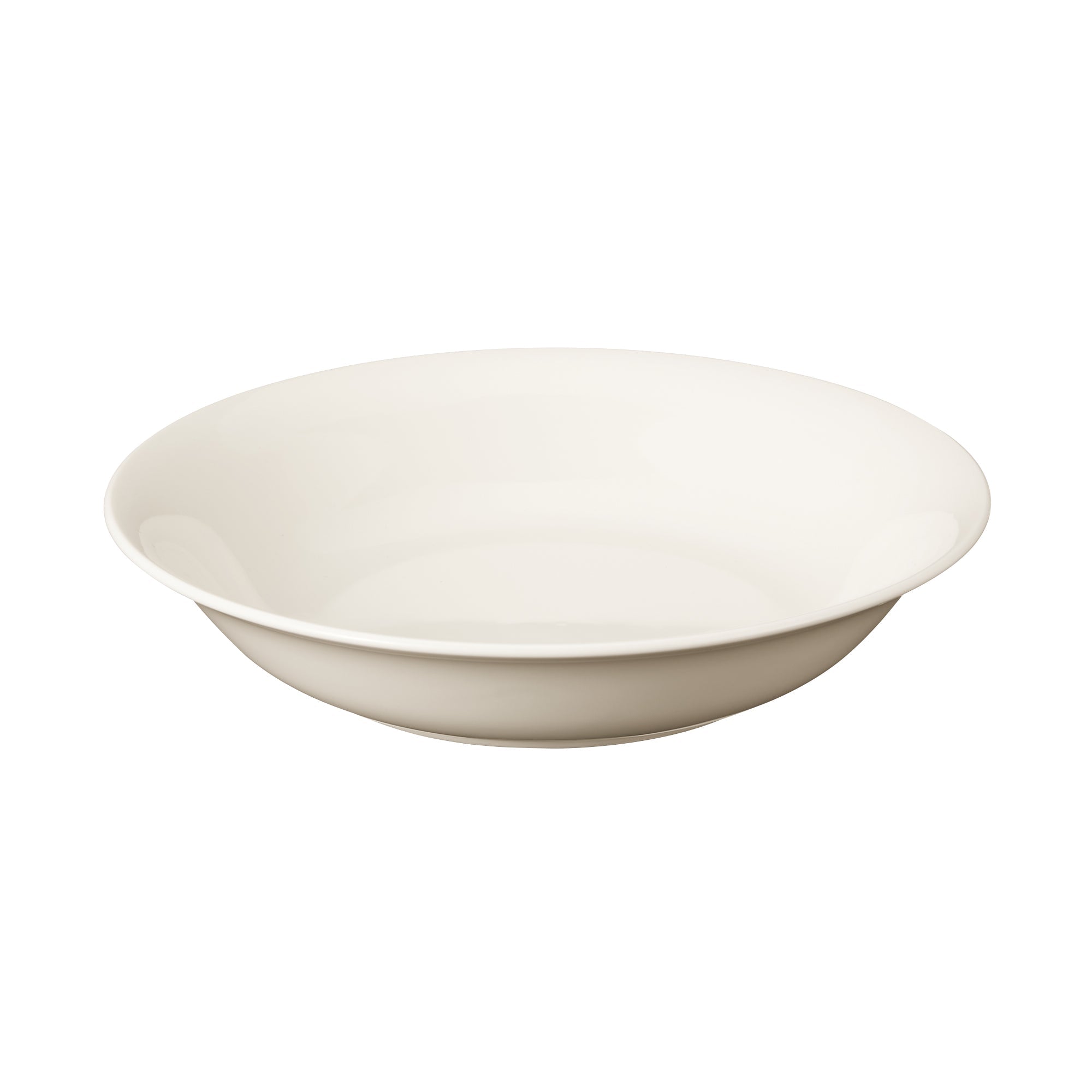 Beige Porcelain Deep Dish