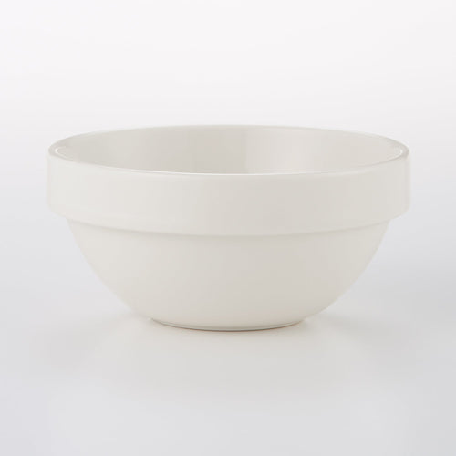 Beige Porcelain Stacking Dip Bowl