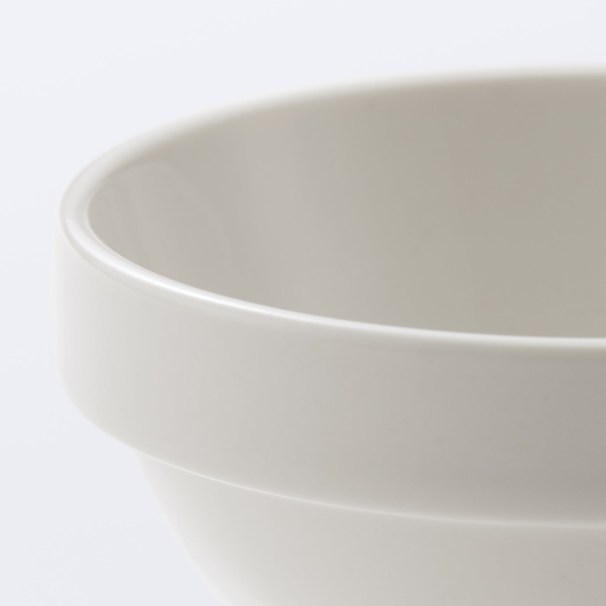 Beige Porcelain Stacking Dip Bowl