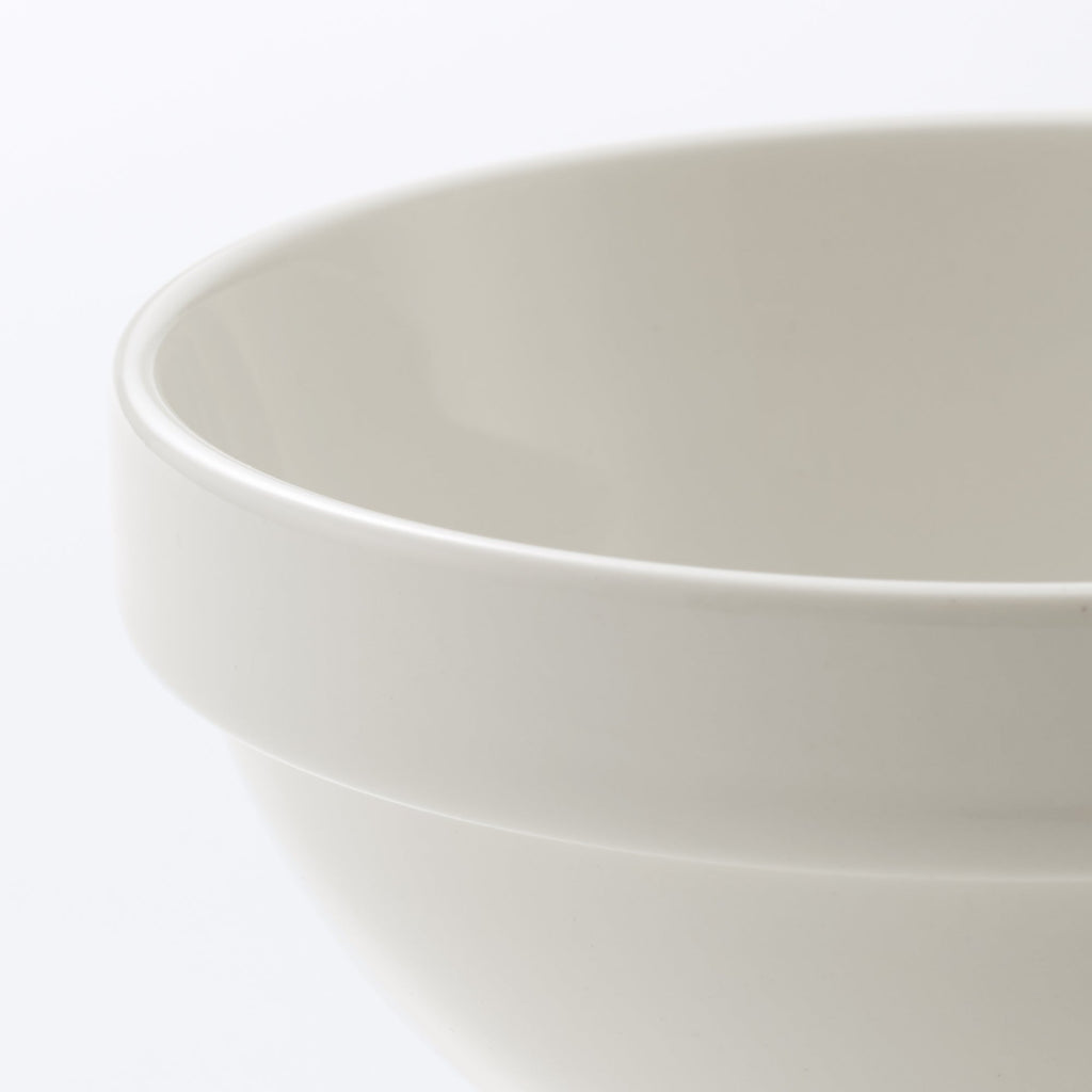 Beige Porcelain Stacking Dip Bowl
