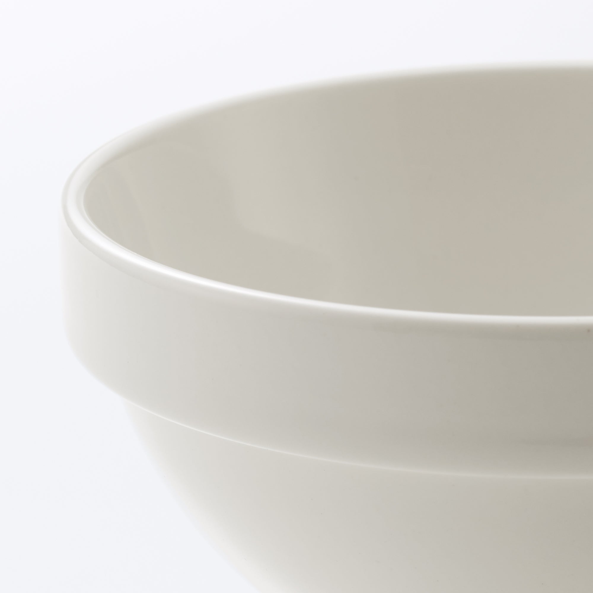 Beige Porcelain Stacking Dip Bowl