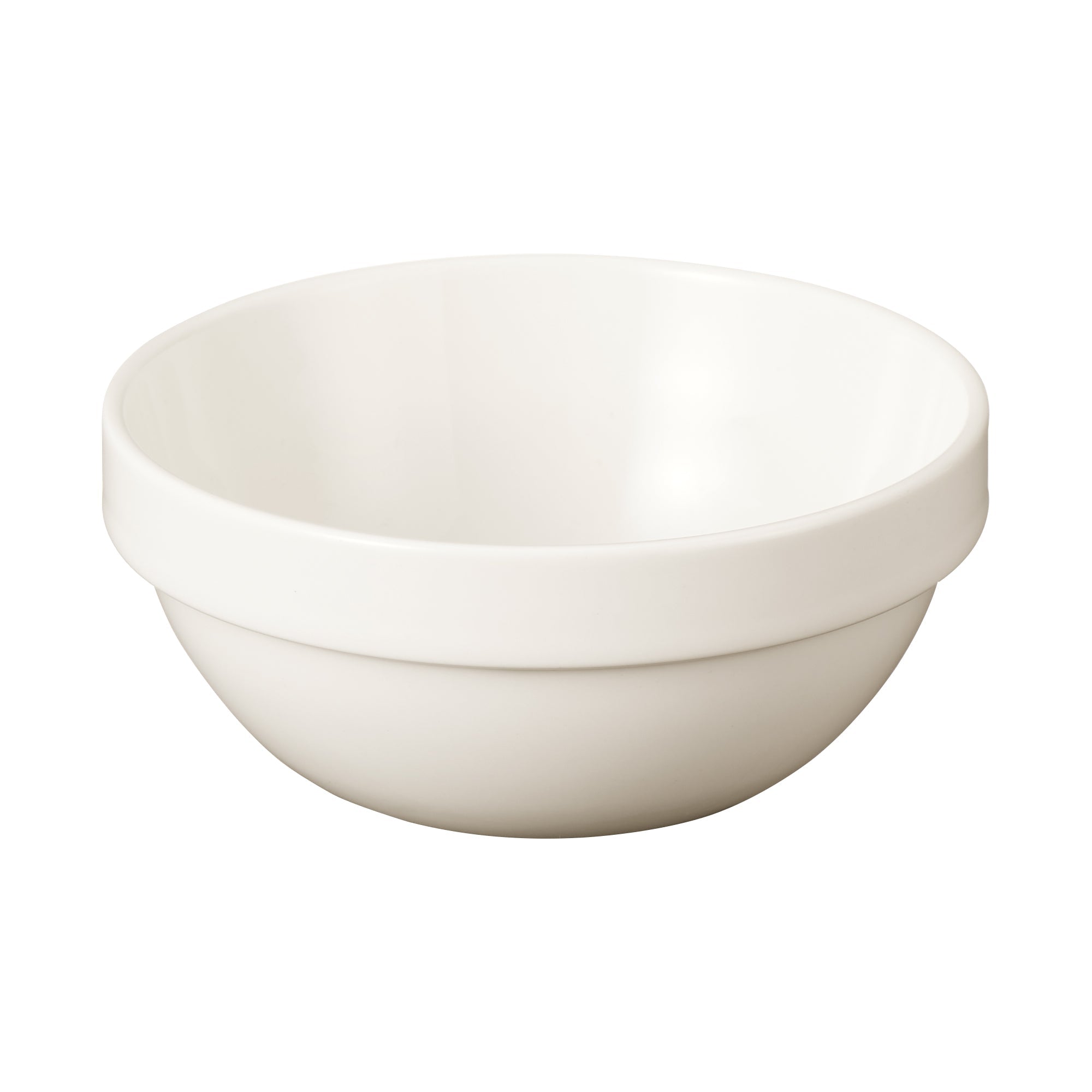Beige Porcelain Stacking Dip Bowl