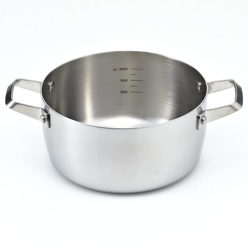 Stainless Aluminium Steel Pot