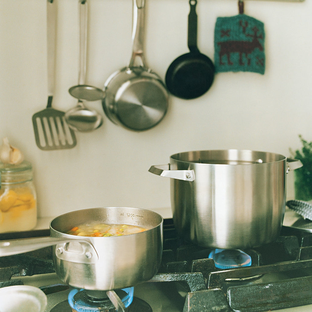 Stainless Aluminium Steel Pot