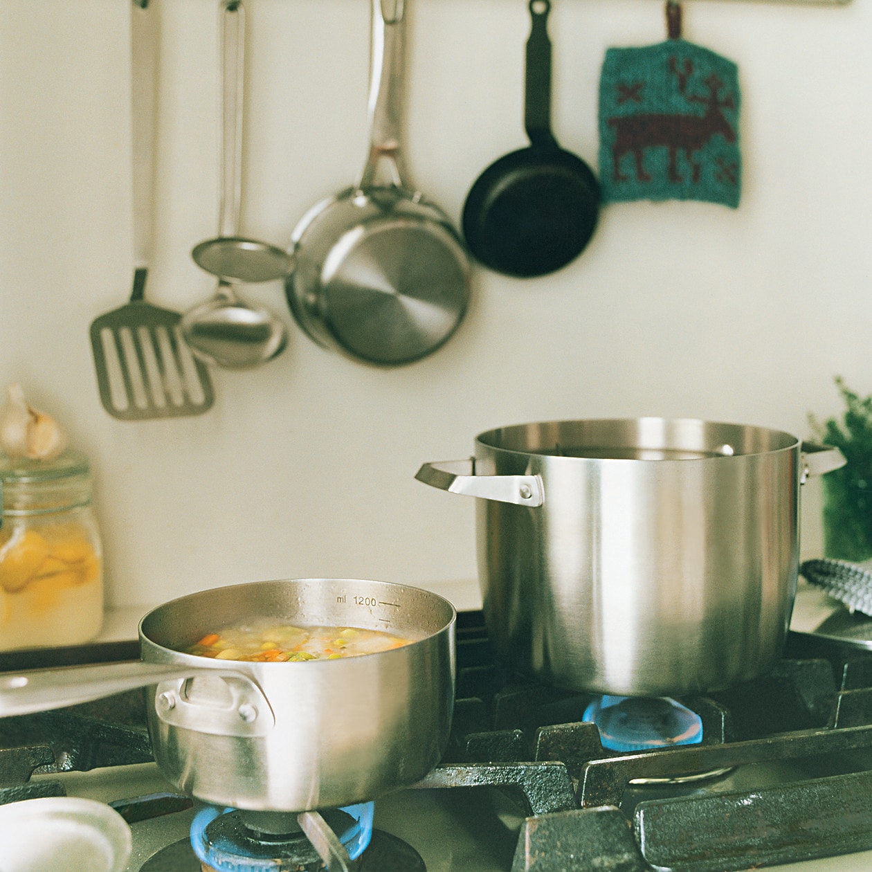 Stainless Aluminium Steel Pot