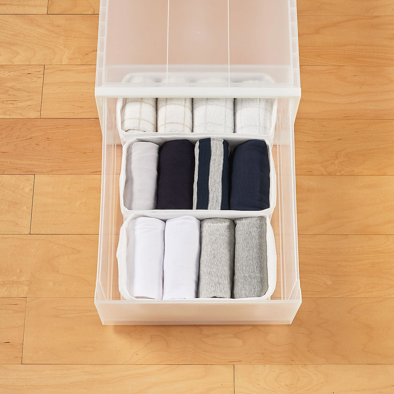 Polypropylene Storage Closet Drawer - Medium W17.5 x D21.6 x H9.4